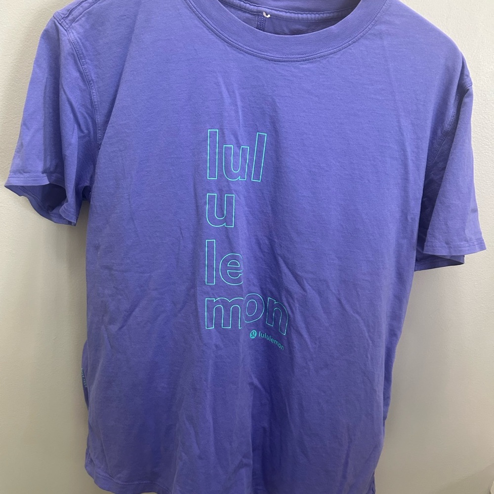 Lululemon Purple Graphic T-Shirt